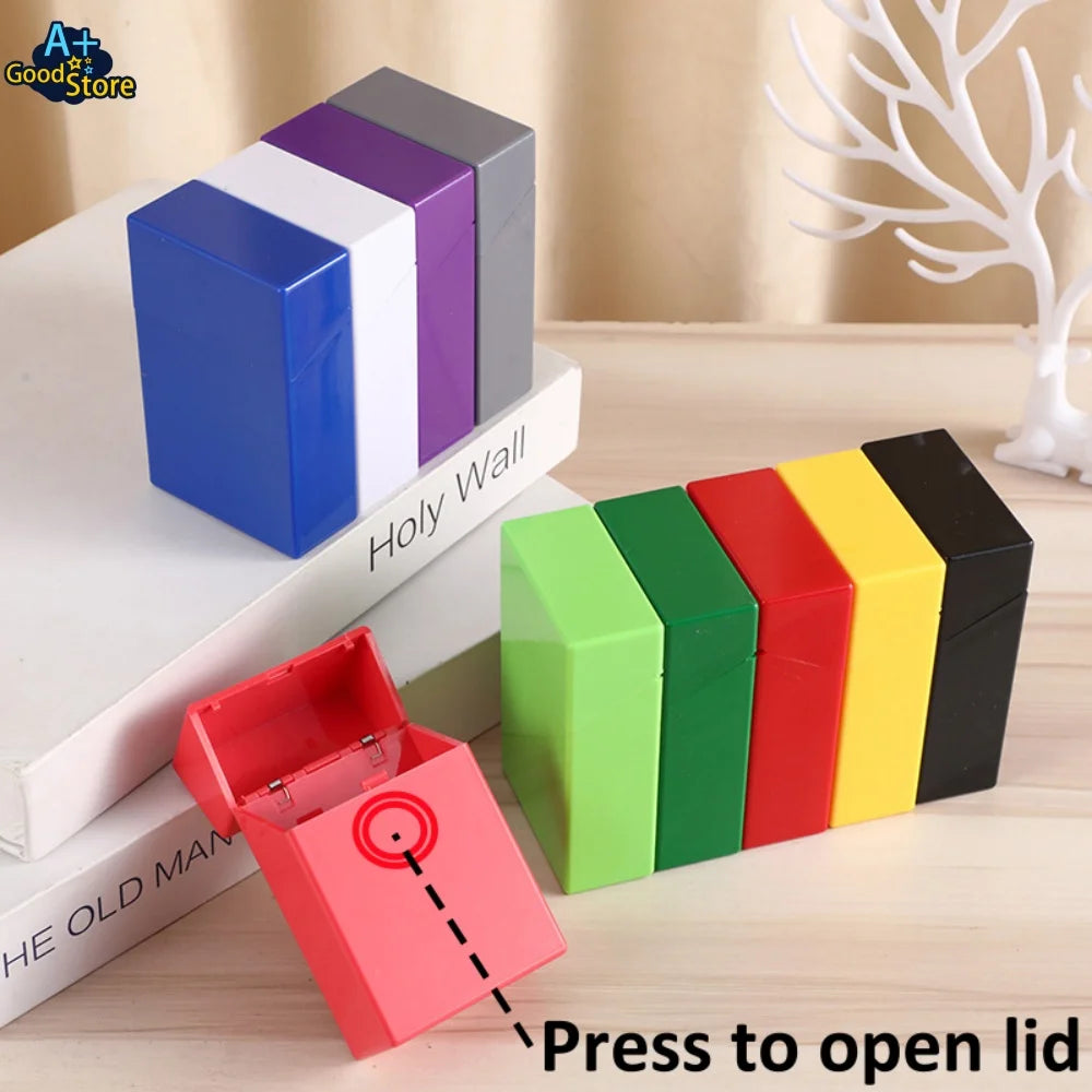 Korean Kpop Photocard Storage Box Idol Cards Photos Collection Box Id Card Organizer Classification Flip Box Plastic Card Case